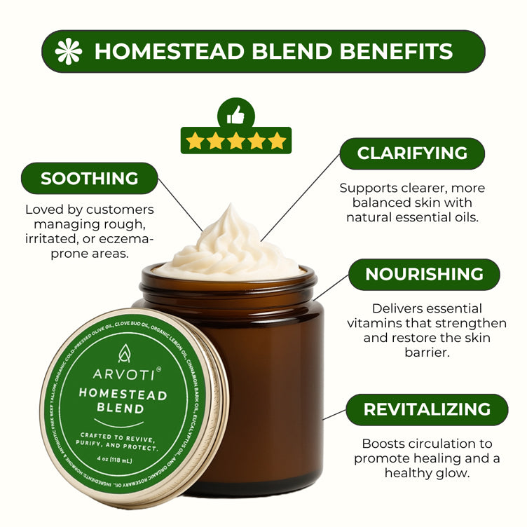 Gubba's Homestead Blend Tallow Balm