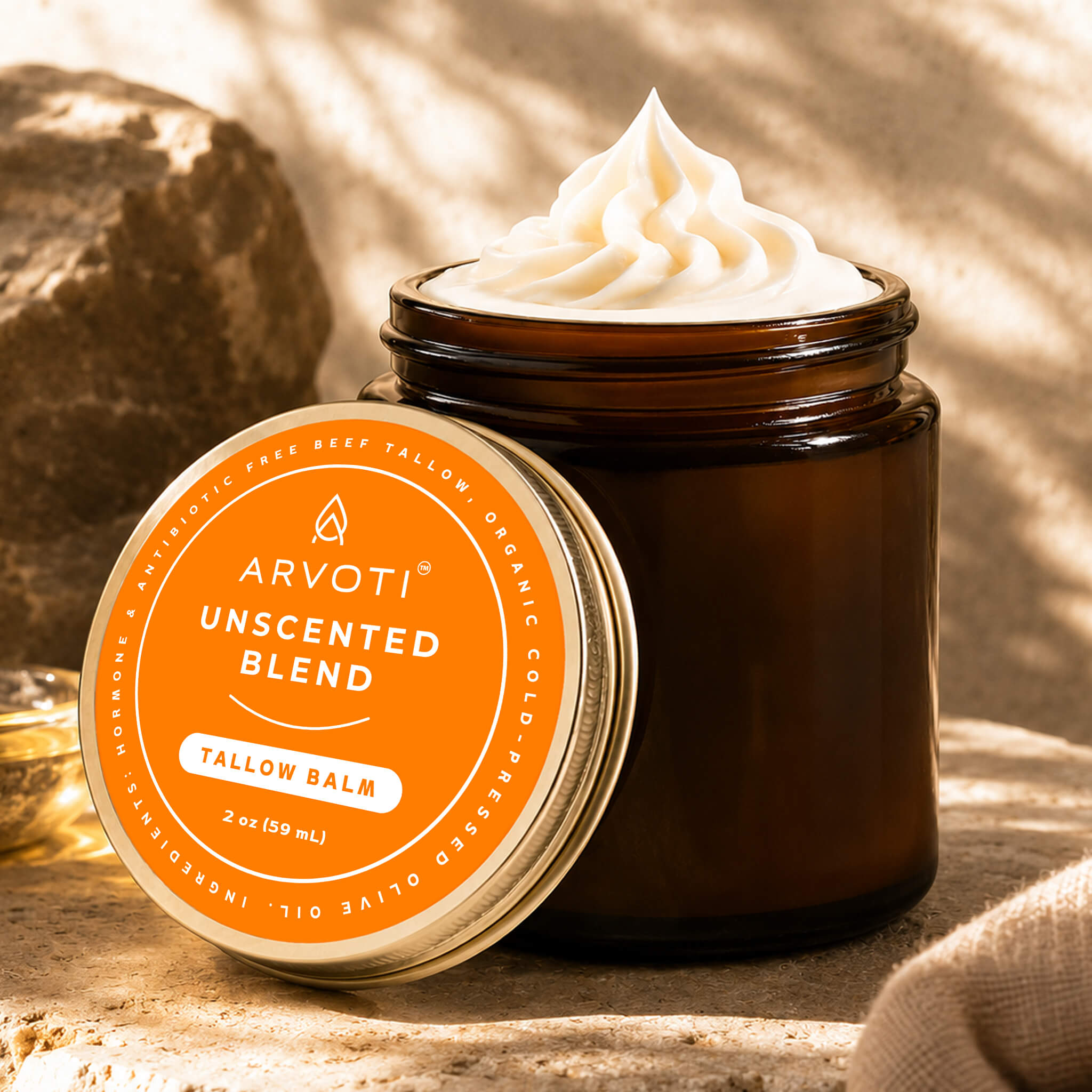 Gubba's Unscented Blend Tallow Balm – Gubba Homestead