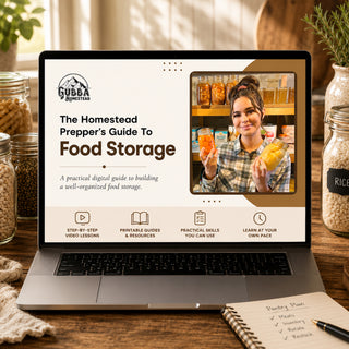 The Homestead Prepper's Guide To Food Storage Course