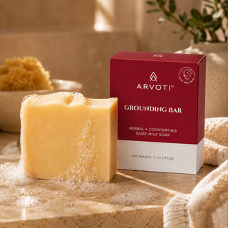 Grounding Goat Milk Soap Bar