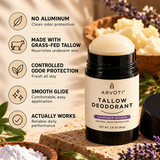 Gubba's Tallow Deodorant Lavender Woods